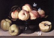 NUVOLONE, Panfilo Still-life with Peaches ag oil painting reproduction